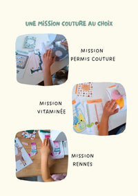 Le coffret découverte  - Une mission +  le kit semainier de cotons