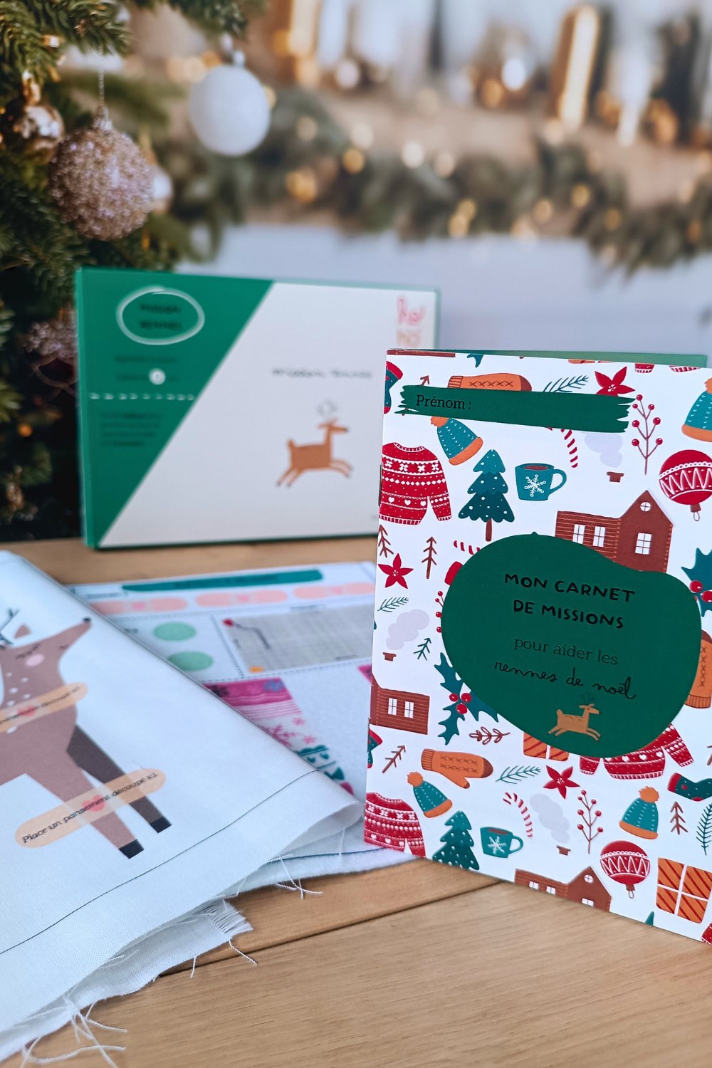 🦌Mission rennes - Kit couture enfant