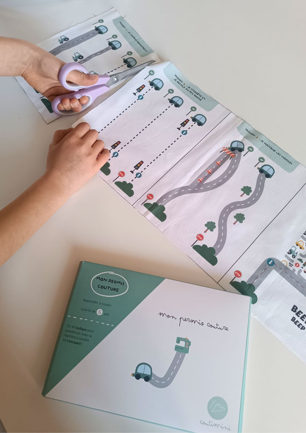 🚗Mission permis couture - Kit couture enfant