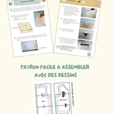 Le gilet de berger - Premiers vêtements - Patron PDF à télécharger