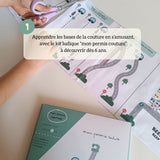 Le parcours couture  - Permis couture +  premier projet + projet avec patron
