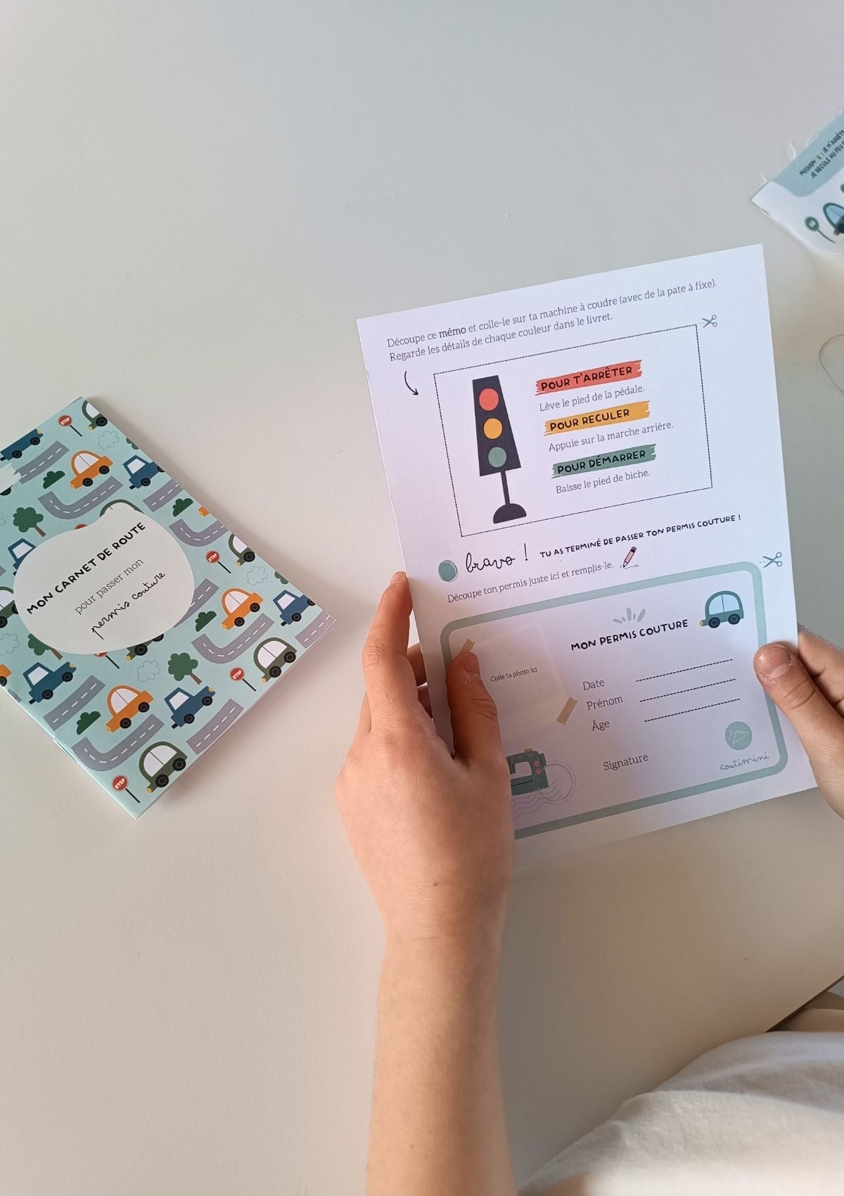 🚗📥Le permis couture - Fichier PDF à télécharger