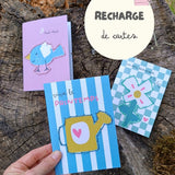 Recharge de cartes en papier - Lot de 3