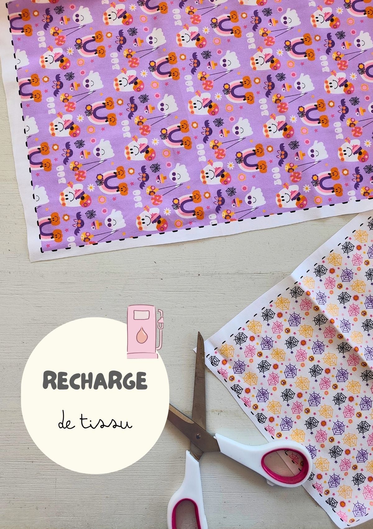 Recharge de tissu - Les 2 pochons