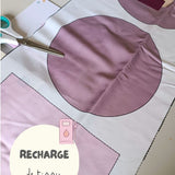 Recharge de tissu- Le porte-cartes