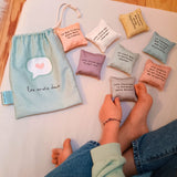 🌙Le rituel du soir "les mots doux"  - Kit couture duo