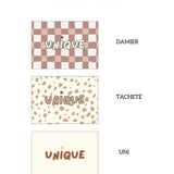 Etiquettes 'unique" (lot de 3)