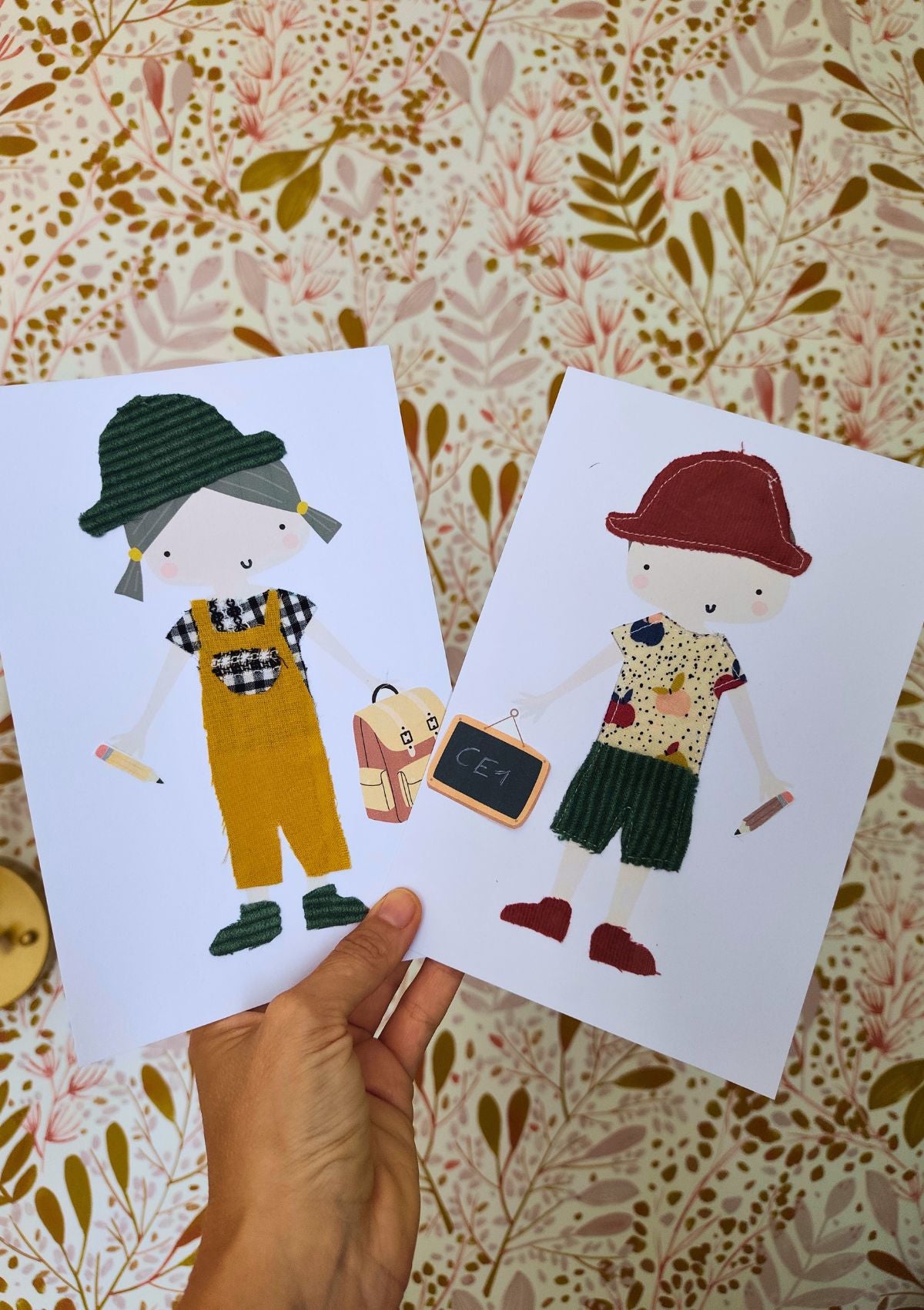 Les bonhommes à habiller - Kit créatif enfant