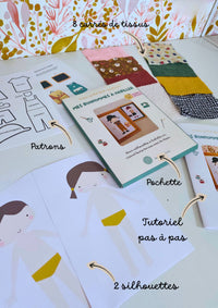 Les bonhommes à habiller - Kit créatif enfant
