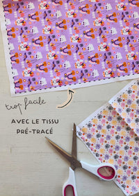 👻Les deux pochons - Kit couture premiers projets