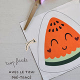 Recharge de tissus - Les 2 lingettes frimousses (toutes les collections)