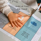 🌙Le rituel du soir "les mots doux"  - Kit couture duo