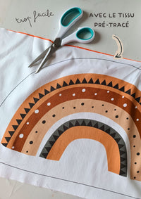 🏹 Le coussin indiens - Kit couture premiers projets