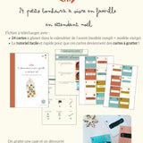 🎄Le calendrier de l'avent - Kit couture duo