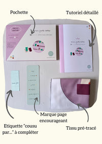 🃏Le porte cartes - Kit couture niveau 2