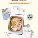 Les lingettes lavables - Patron PDF à télécharger